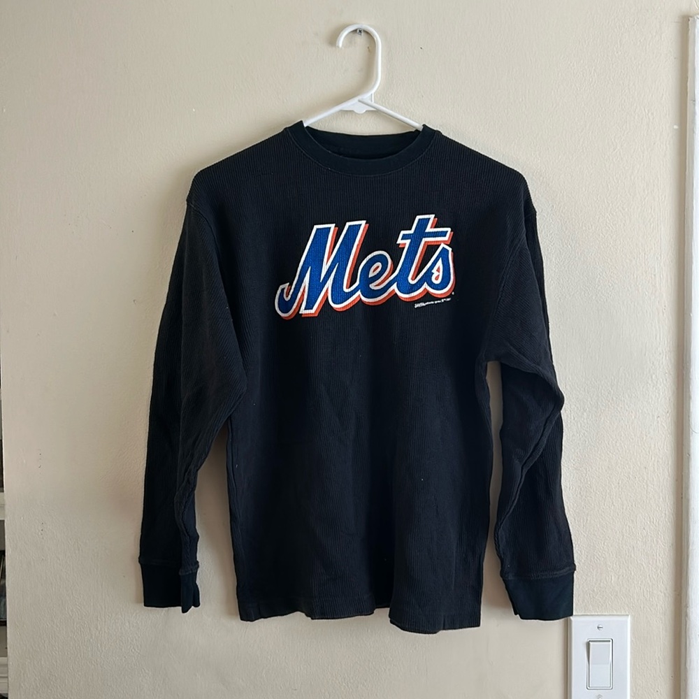 Vintage stitches 2007 Mets thermal shirt